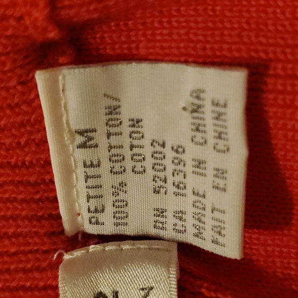 Liz Claiborne Petite Collection Women's Pleated Cotton Skirt - Size Petite M - Picture 5 of 5